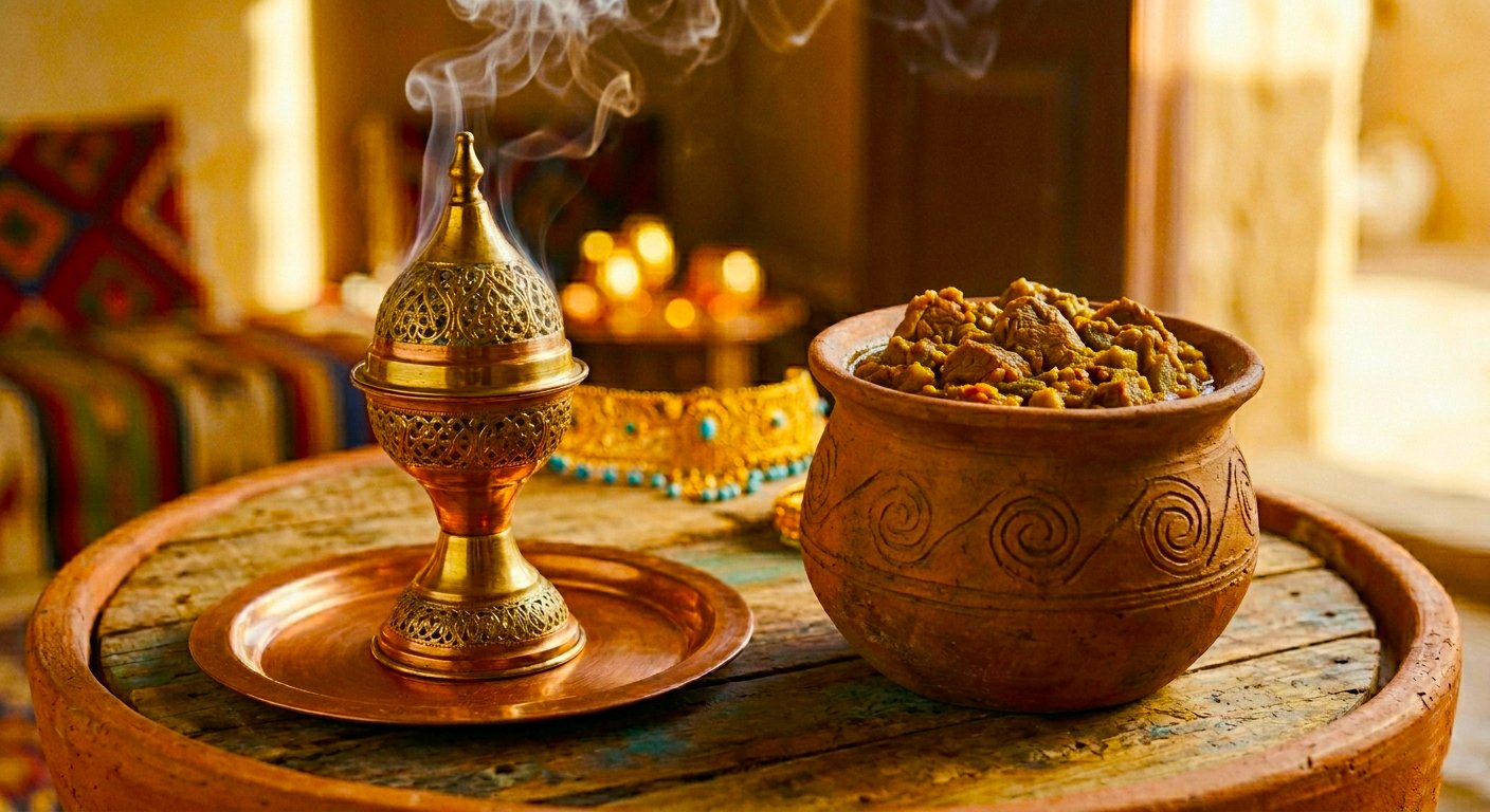 منتجات بوجا المتنوعة التي تجمع بين الأكل النوبي والعطور الفاخرة وتجهيزات الأفراح boga's diverse products combining nubian food, luxury perfumes, and wedding arrangements.